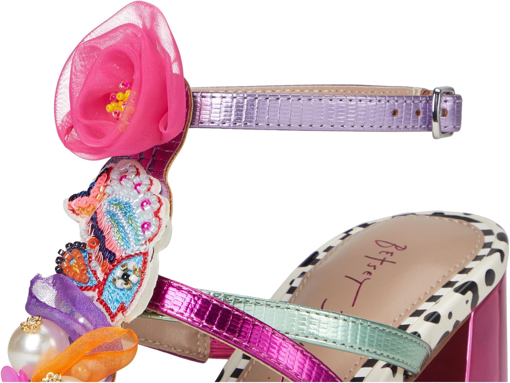 Сандалии Blue by Betsey Johnson Azallia, цвет Pink Multi — фото 2