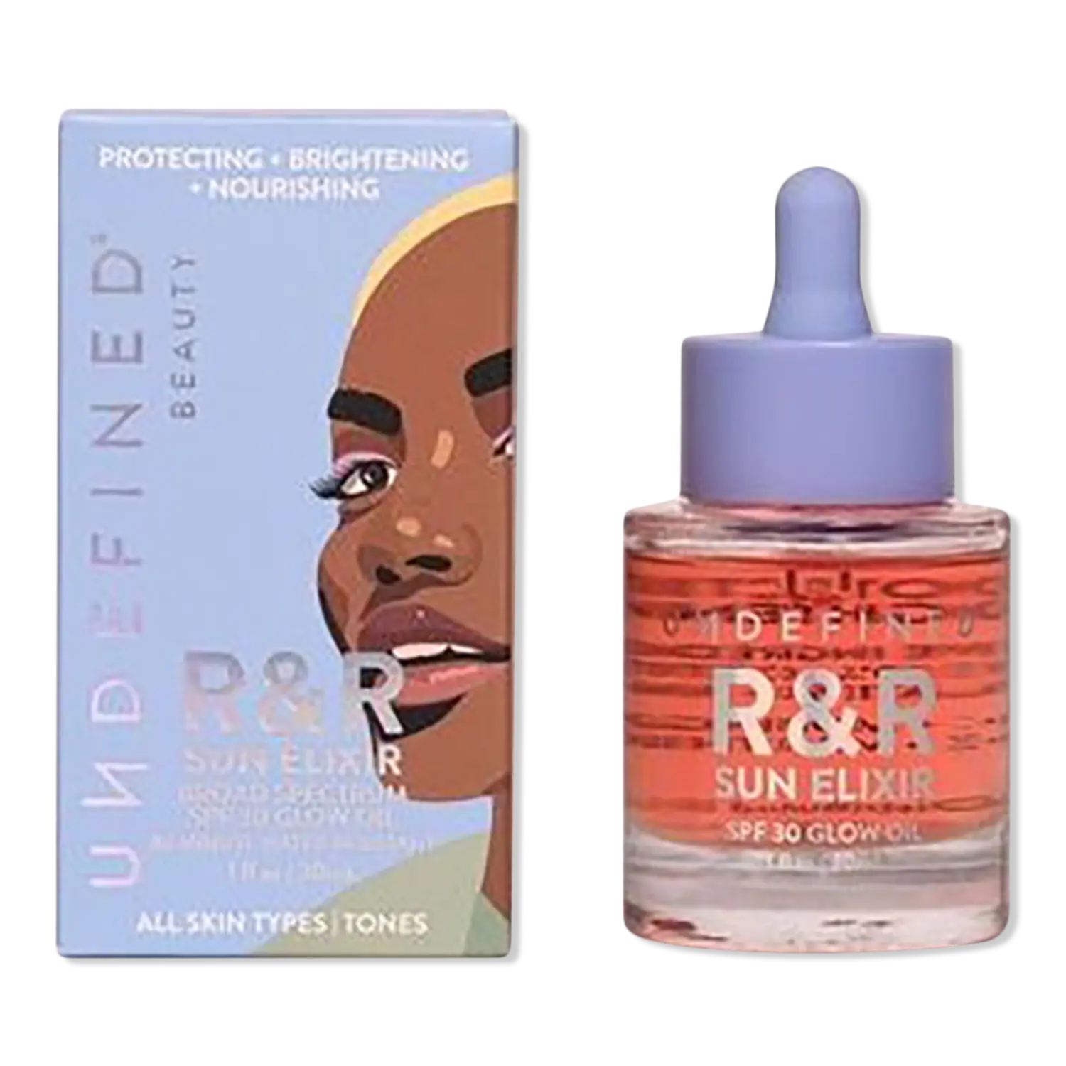 

Солнцезащитное масло R&R Sun Elixir SPF 30 Glow Oil Undefined Beauty