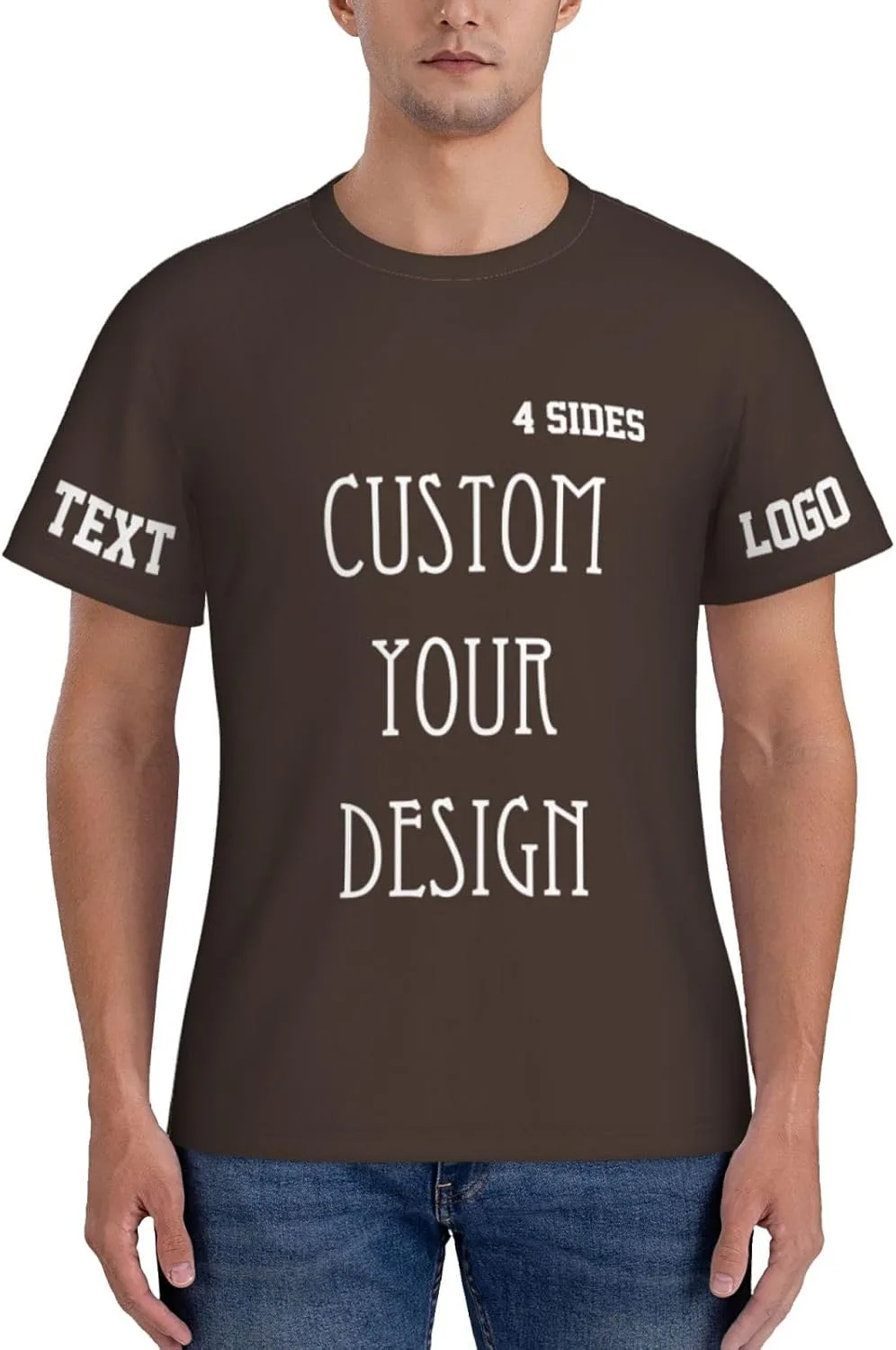 

Футболка Custom T Shirts 4-Side Printable с логотипом