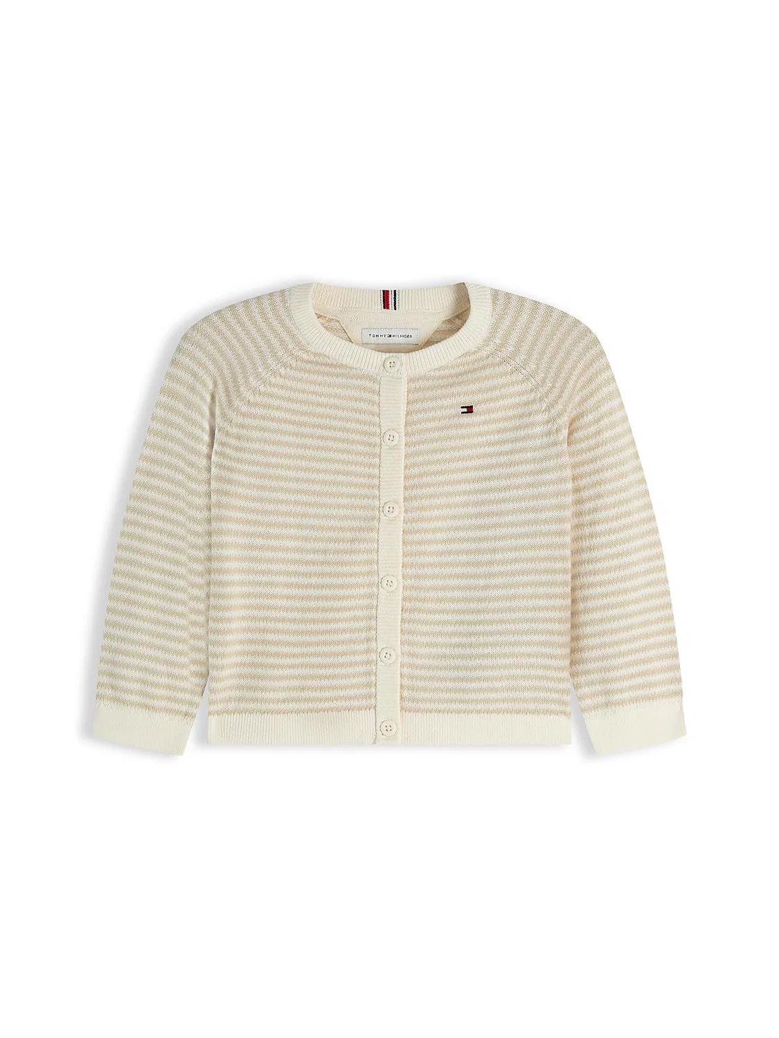 Вязаный кардиган Tommy Hilfiger Essential кремового бежевый