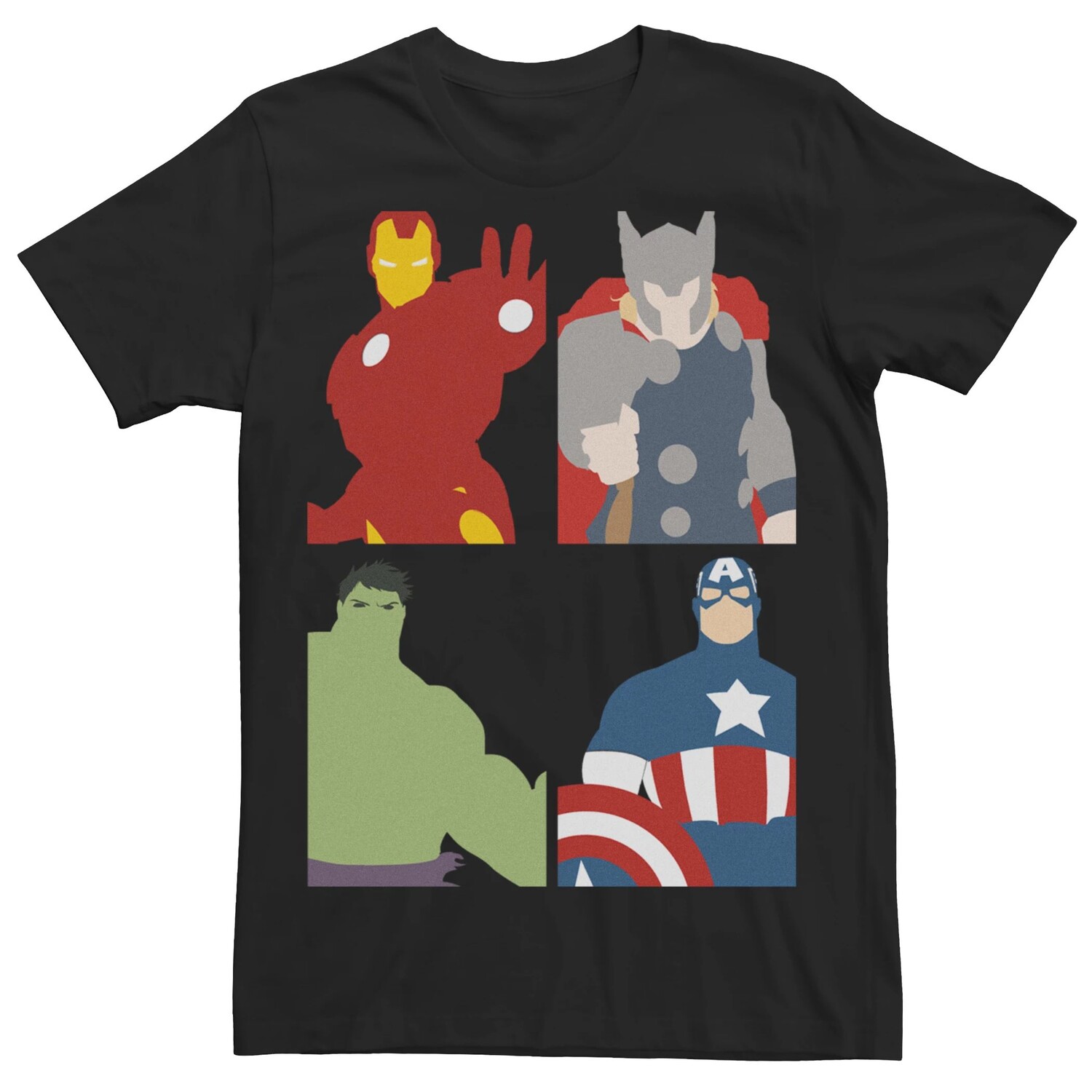 

Мужская футболка Avengers Block Party Licensed Character