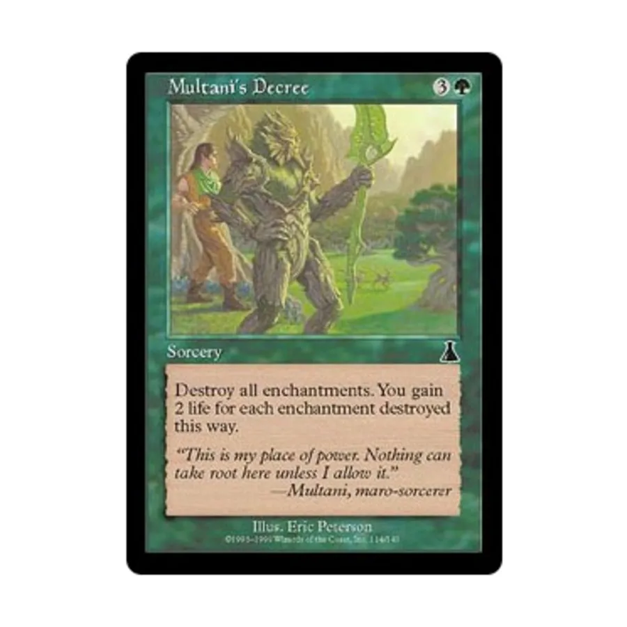 

CCG Указ Мултани (С), MTG - Urza's Destiny