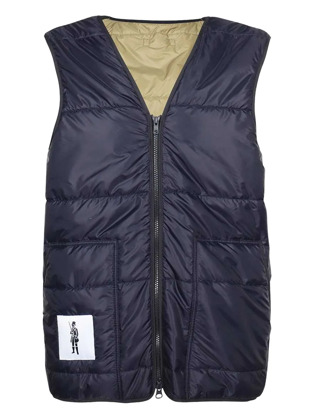 

Стеганый жилет Mackintosh, синий