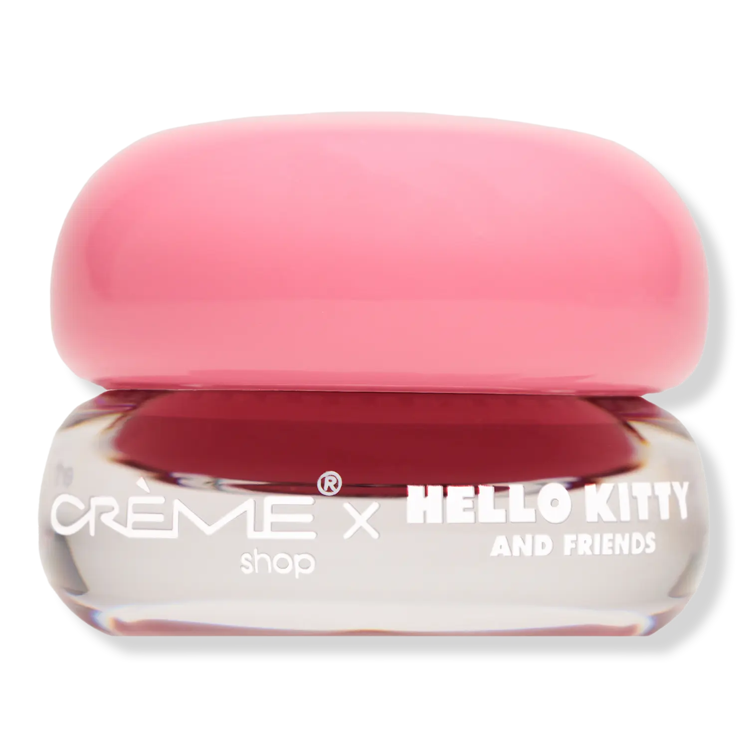 

Блеск для губ Sanrio Gloss Jelly Lip Glaze The Crème Shop, Berry Cherry (dark pink)