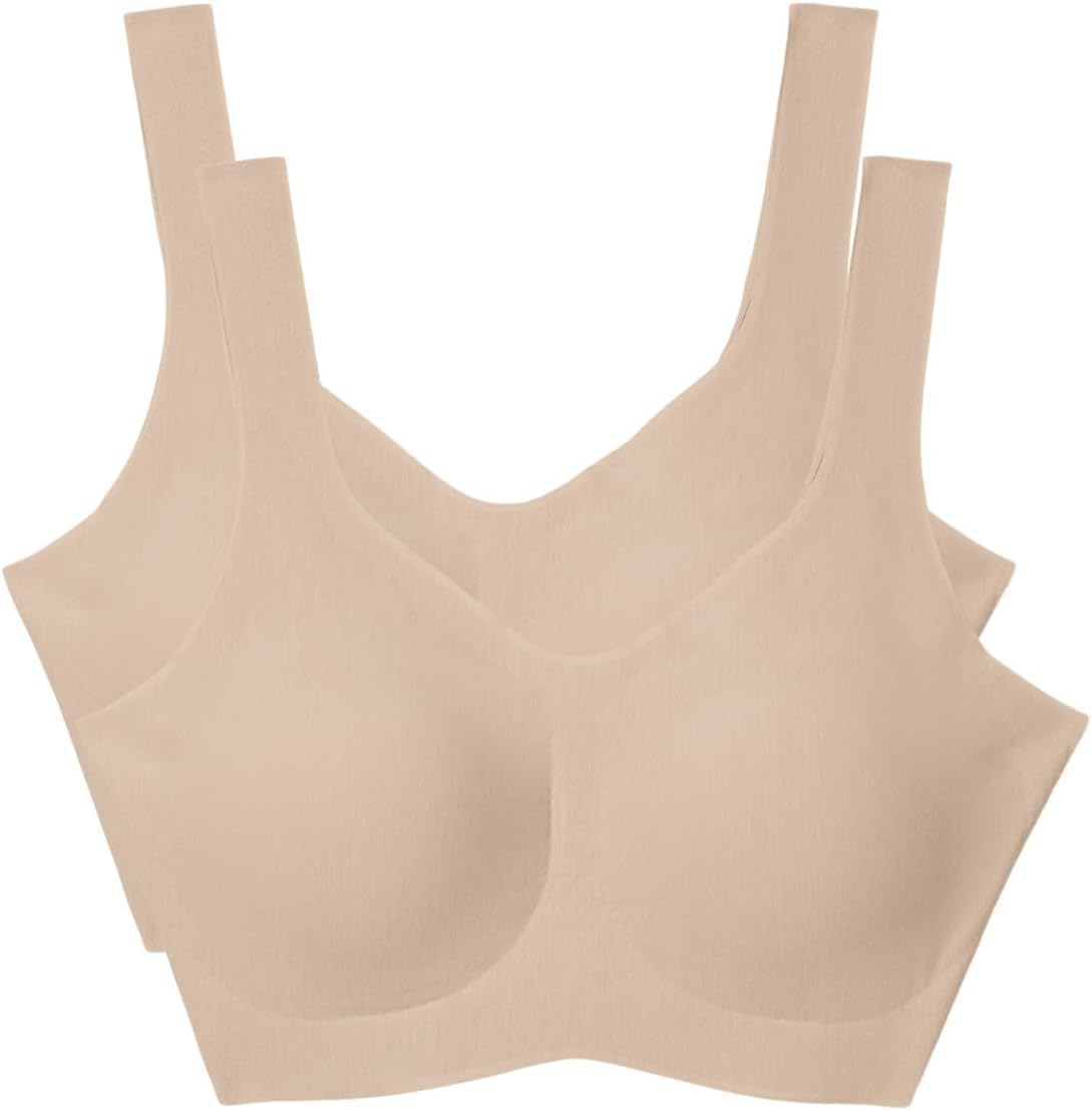 

Бюстгальтер Commando 2-Pack Butter Soft-Support Bralette BSS501, бежевый