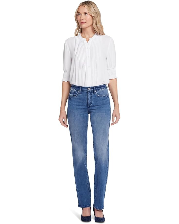 

Джинсы NYDJ Bailey Relaxed Straight, цвет Blueisland