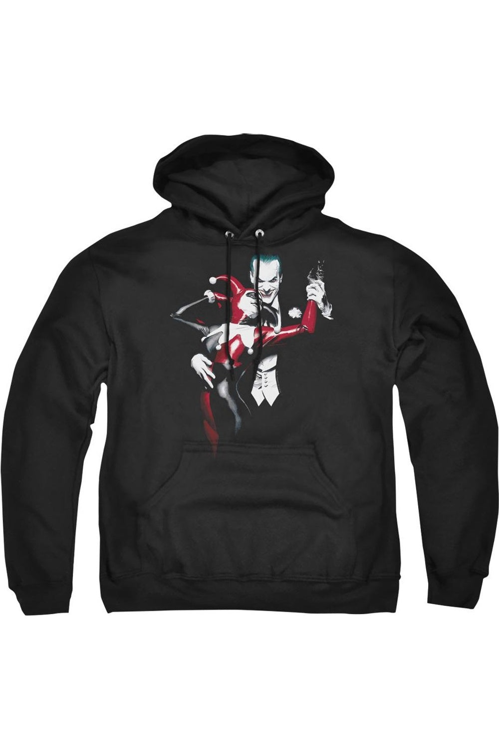 

Толстовка с капюшоном Batman Harley And Joker для взрослых Gildan, черный
