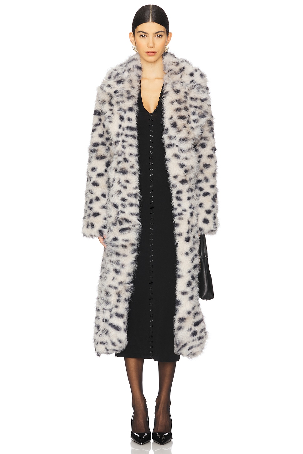 

Искусственная шуба доротея Bardot, цвет snow leopard