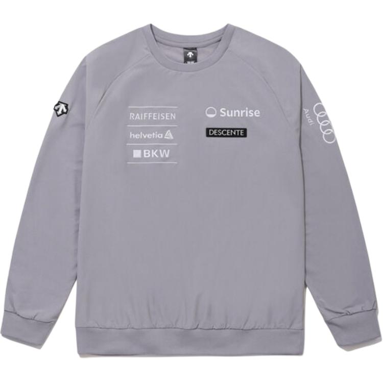 

Мужская толстовка SWISS SKI Descente, серый