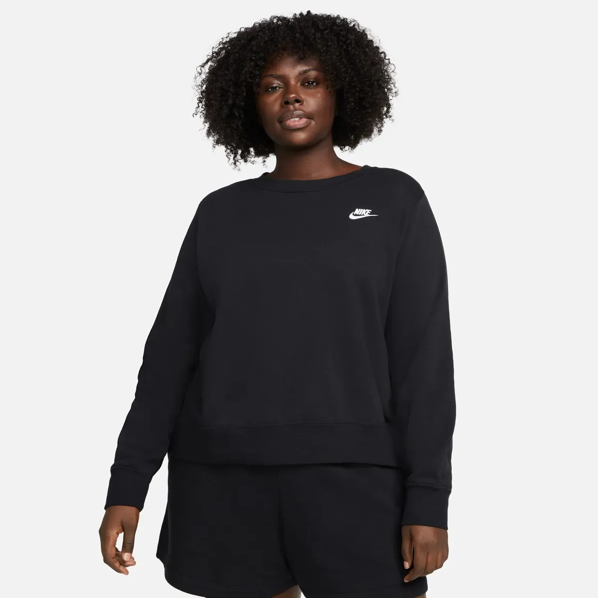 

Толстовка Nike Sportswear "ЖЕНСКАЯ ФЛИСОВАЯ ТОЛСТОВКА С КРУГЛЫМ ВЫРЕЗОМ (БОЛЬШОЙ РАЗМЕР)", белый