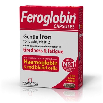 

Feroglobin Gentle Iron 30 капсул Vitabiotics
