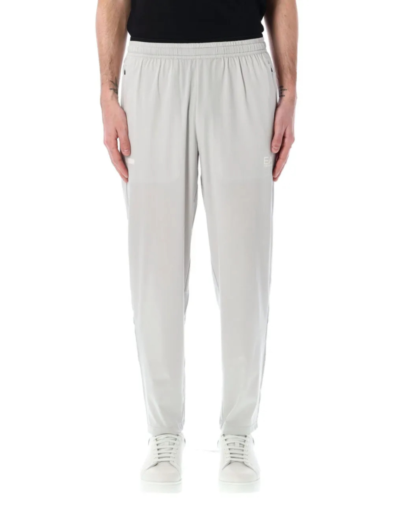 

Спортивные брюки с логотипом Ea7 Emporio Armani, белый