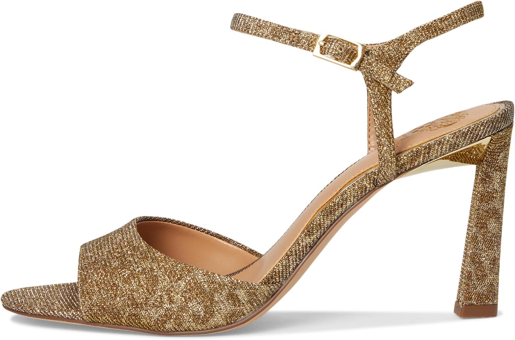 Туфли Vince Camuto Women's Lilah Ankle Strap High Heel Sandal, Light Bronze — фото 4