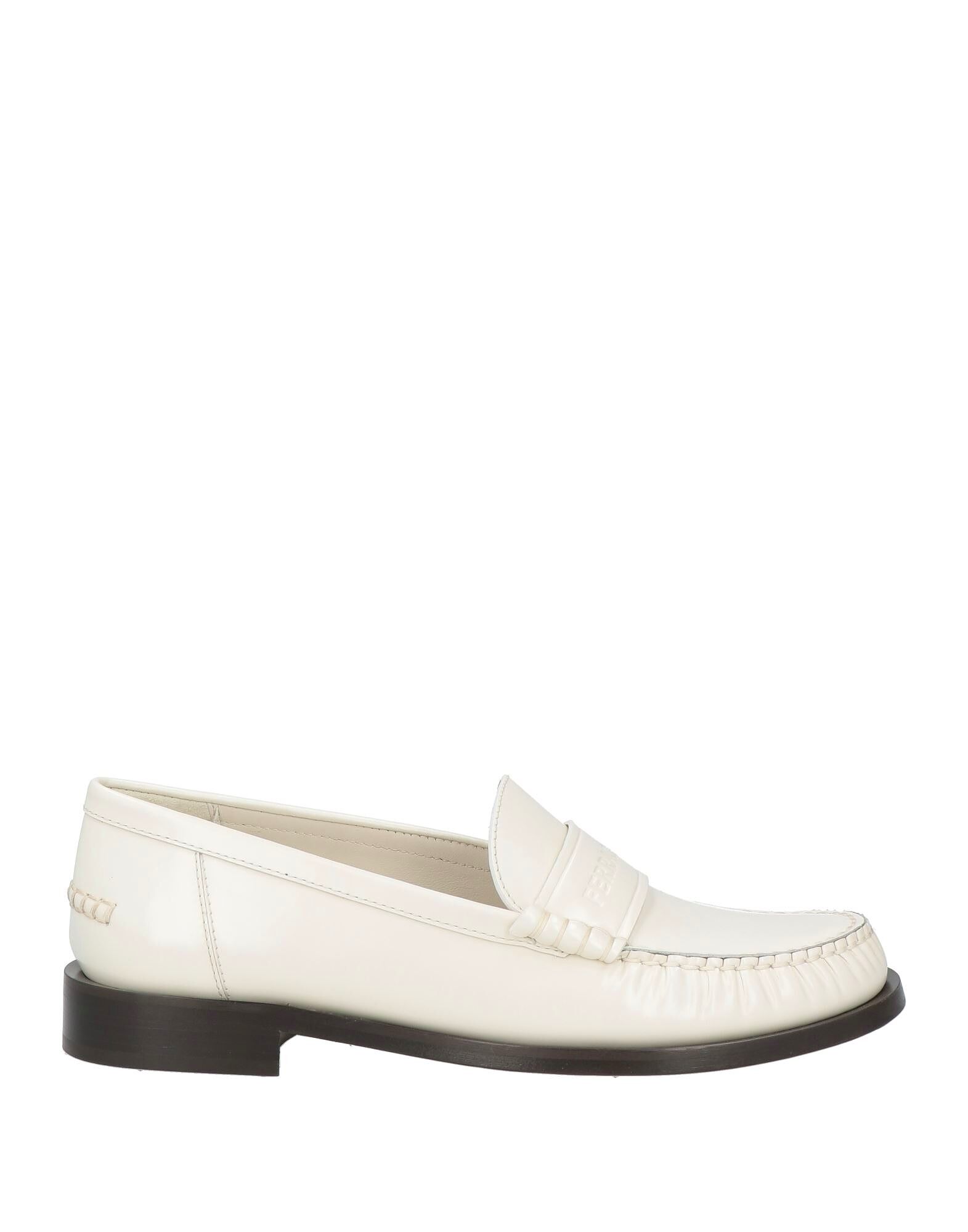 Лоферы Ferragamo, кремовый