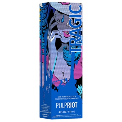 

Полуперманентная краска для волос Neopop Tragic 4 унции Pulp Riot