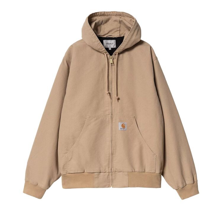 

Куртка Carhartt WIP Og Active Jacket Dusty Hamilton Brown (Rinsed), коричневый