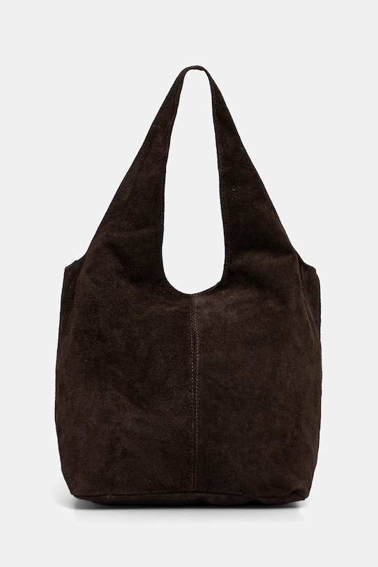 

Замшевая сумка Answear.LAB, коричневый