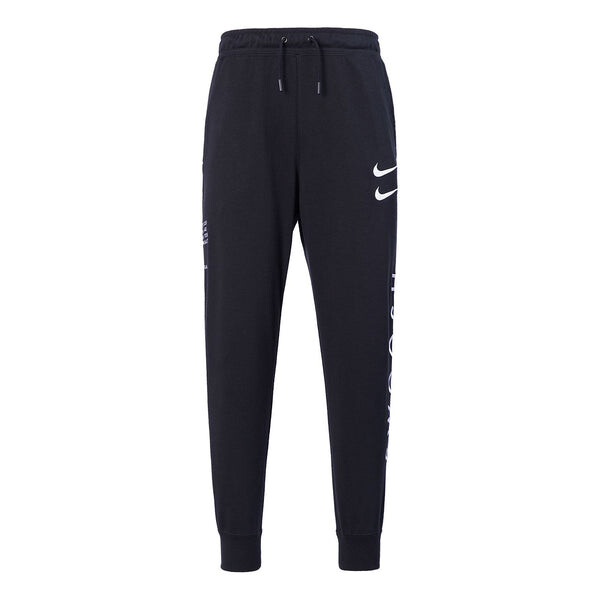 

Спортивные штаны с логотипом Swoosh, спортивные штаны, мужские, Nike, черный