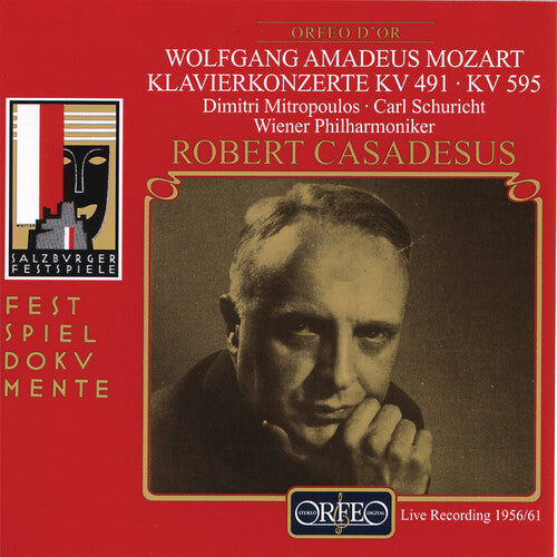 

CD диск Mozart / Casadesus / Mitropoulos / Schurcht: Piano Concertos K 491 K 595
