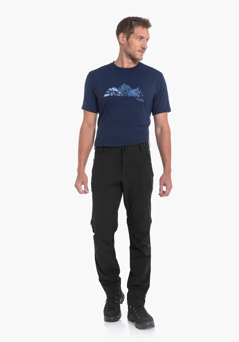 

Брюки Schöffel на молнии "Pants Folkstone Zip Off", серый