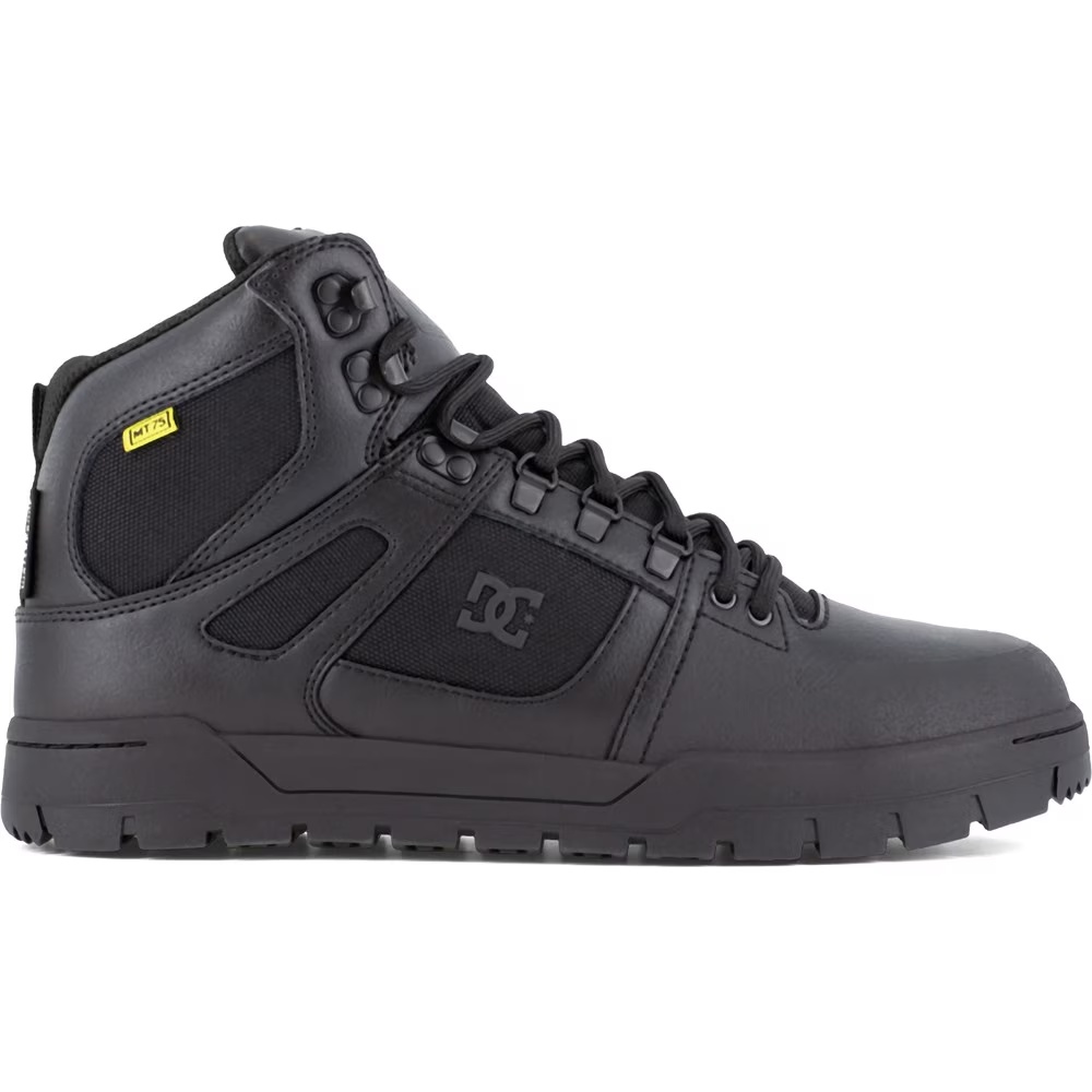 Кроссовки высокие рабочие водонепроницаемые с композитным носком Pure img от Dc Shoes, black — фото 2