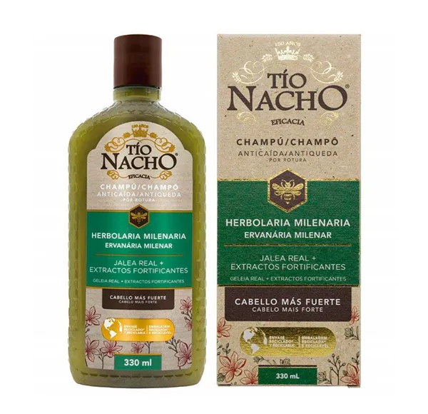 

Шампунь для укрепления волос Herbolaria Milenaria Tio Nacho, 330 ml