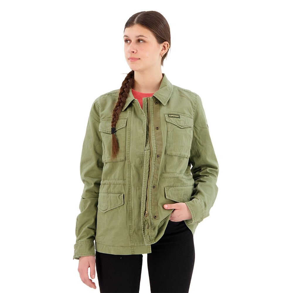 

Куртка Superdry Military M65 Lightweight, зеленый