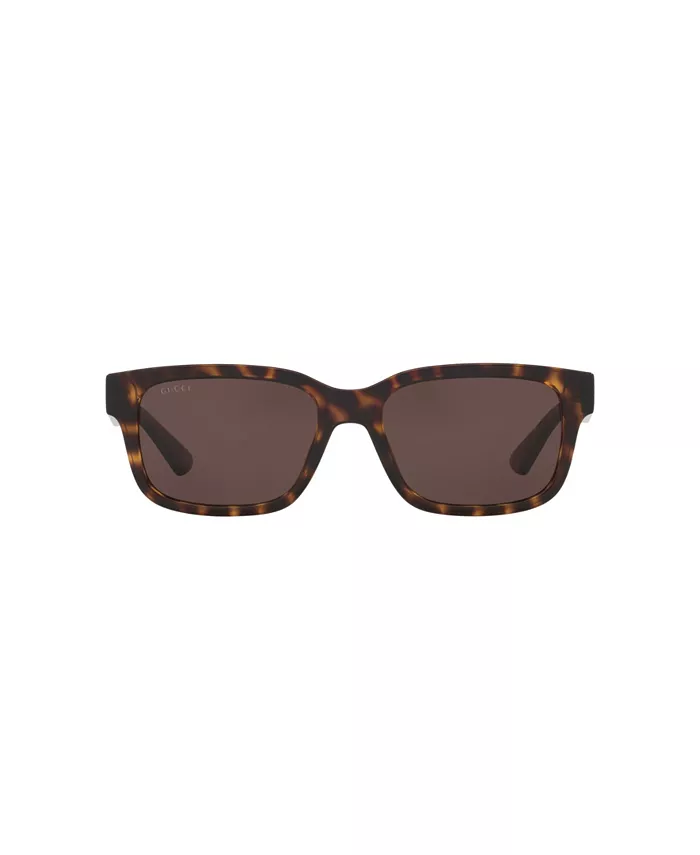 Мужские прямоугольные солнцезащитные очки, GG1583S GC000136 Gucci, коричневый — фото 2