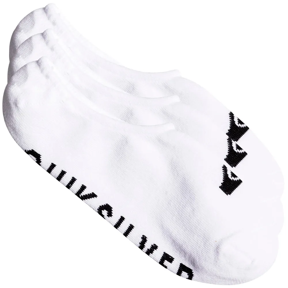 

Носки Quiksilver Eqyaa04070 no show 3 pairs, белый