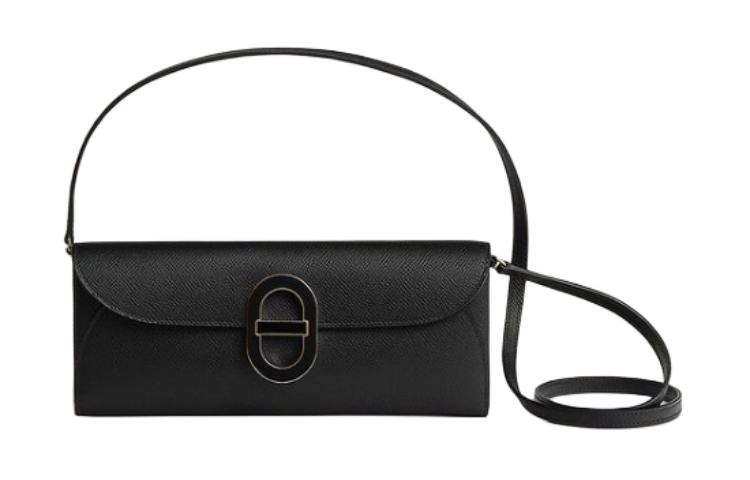 

Chaine D'Ancre To Go Кожаный Кошелек С Пятачком Женский Черный HERMES
