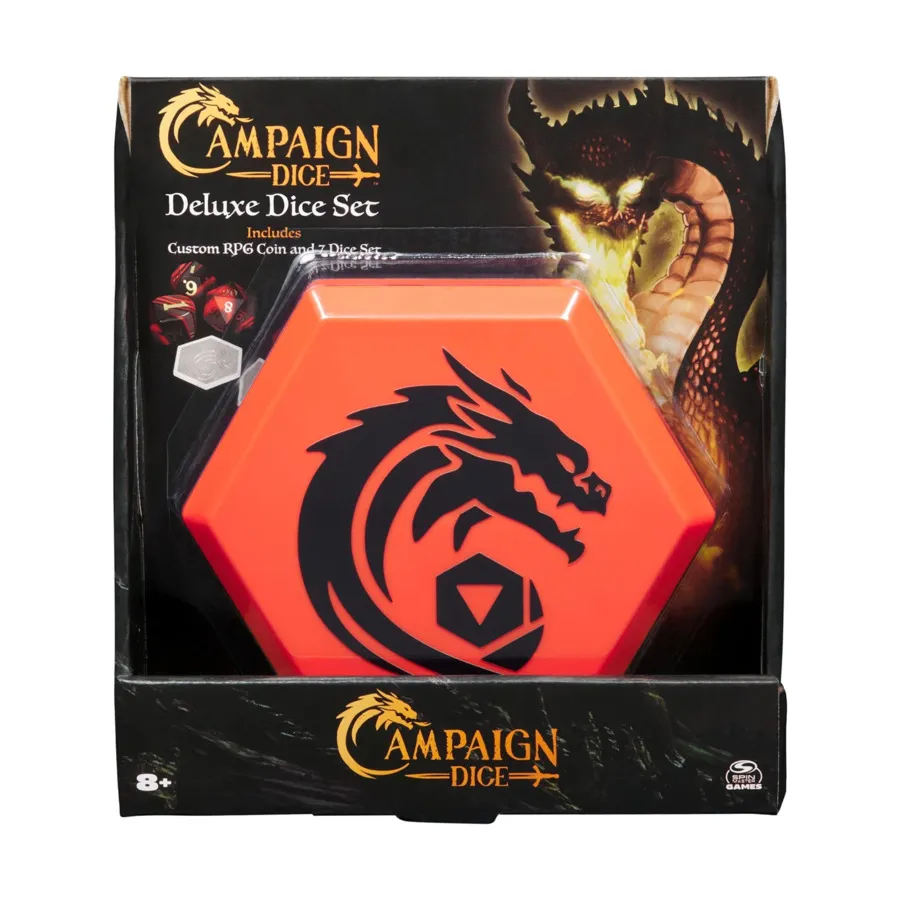

Кубики кампании — роскошный набор кубиков, RPG Dice (Spin Master)