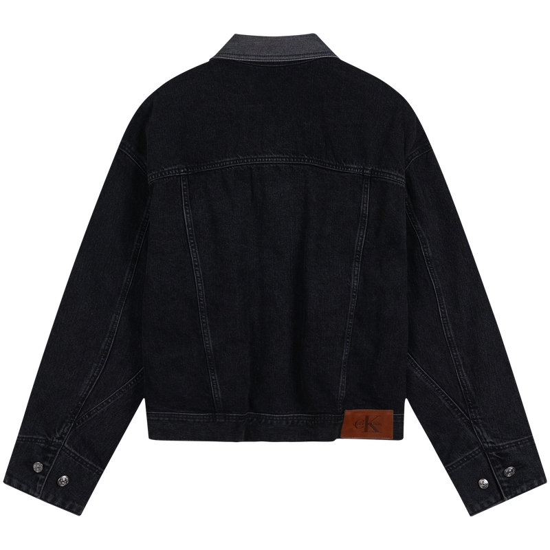 Calvin Klein Джинсовая куртка мужская, 01H-Denim Black — фото 4