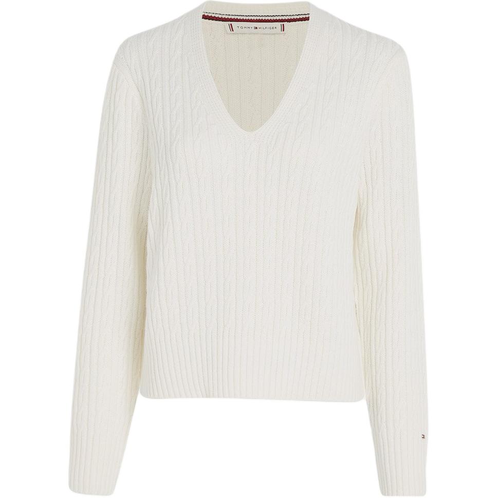 

Tommy Hilfiger Кабельная вязка джемпер с длинным рукавом