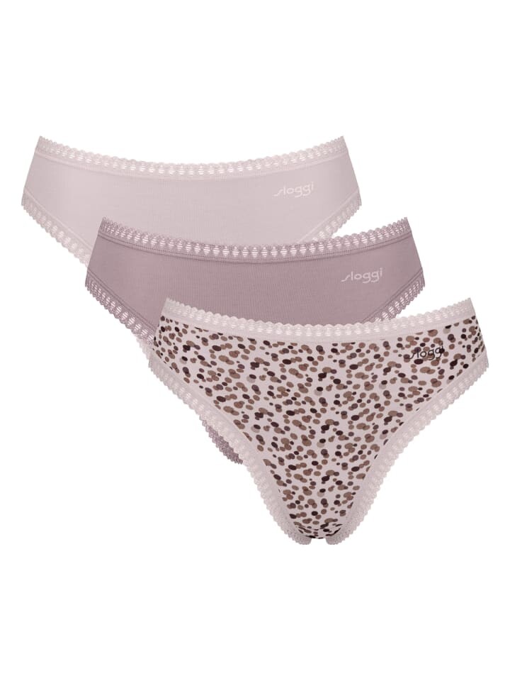 

Трусы Sloggi Slip 3er Pack, розовый