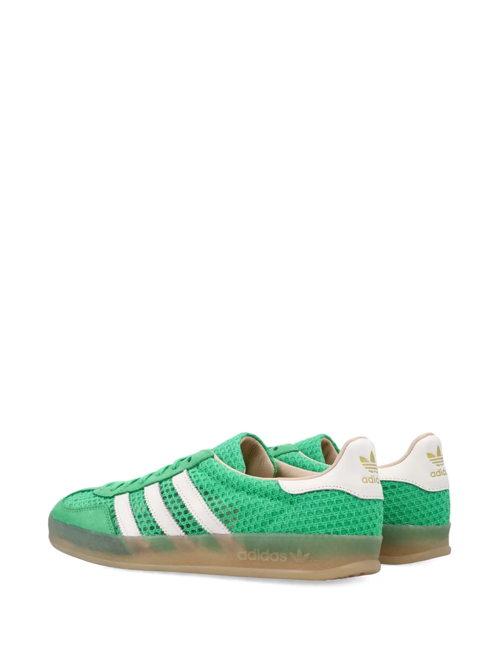 Кроссовки Gazelle Indoor Adidas, зеленый — фото 3