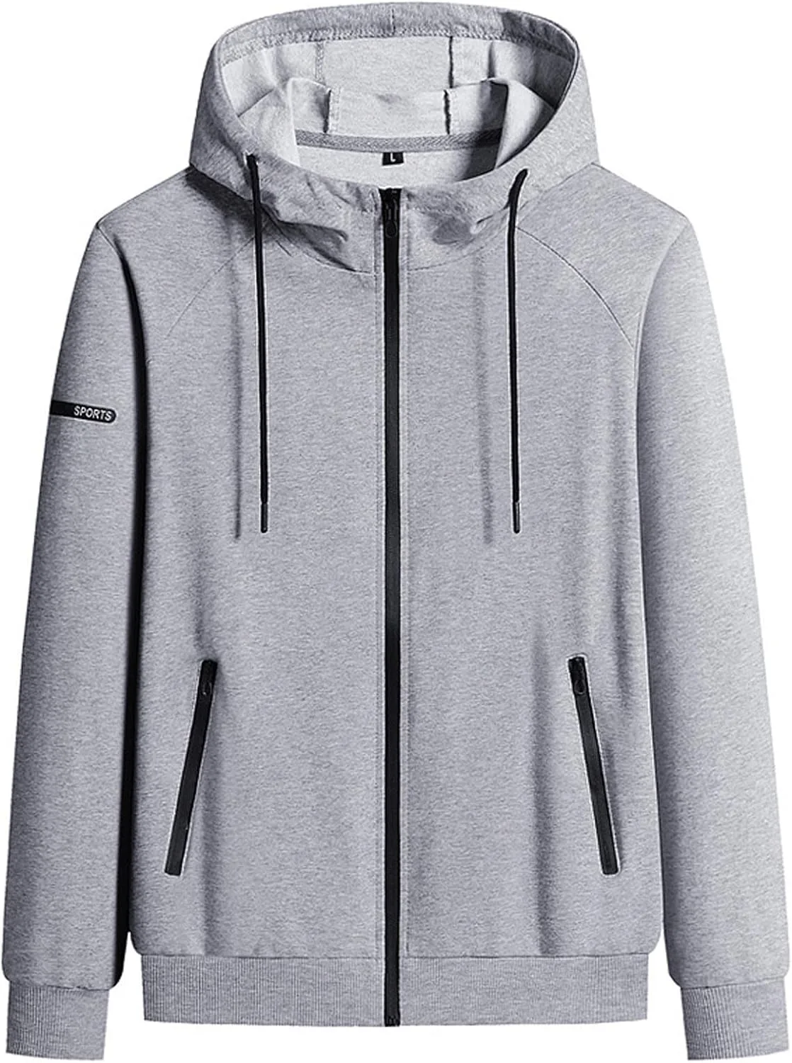 

Длинный свитшот с капюшоном для мужчин, осень-зима, вельвет