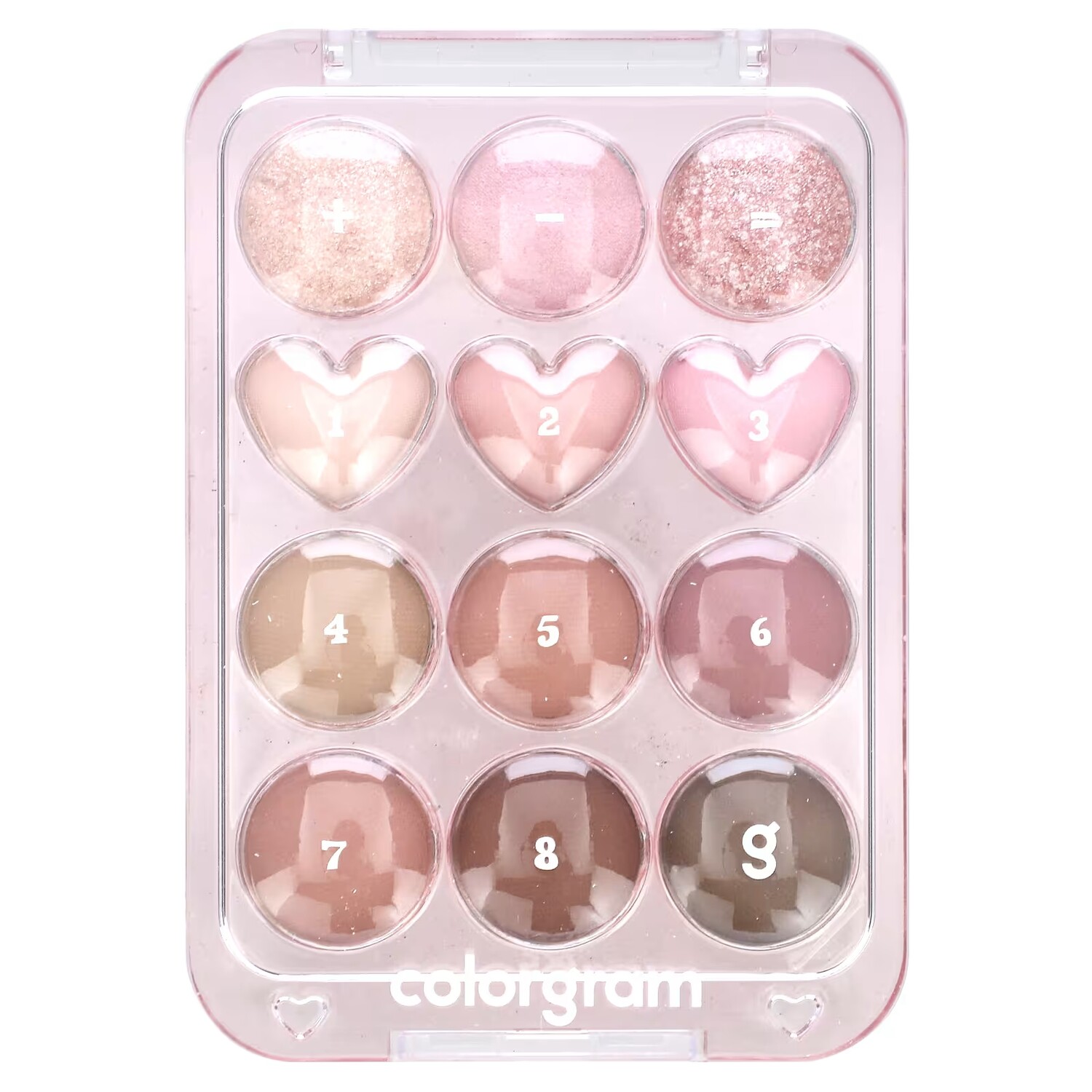 

Тени для век Colorgram 02 Pink + Mauve = Love