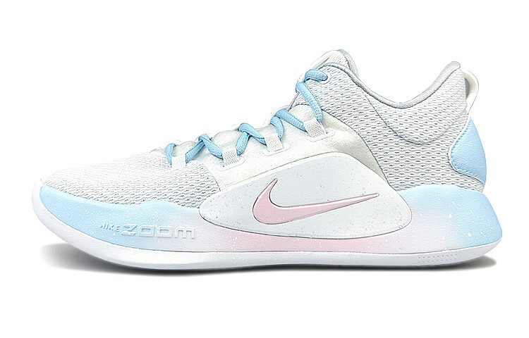 

Баскетбольные кроссовки Hyperdunk X мужские с низким верхом розового/синего цвета Nike