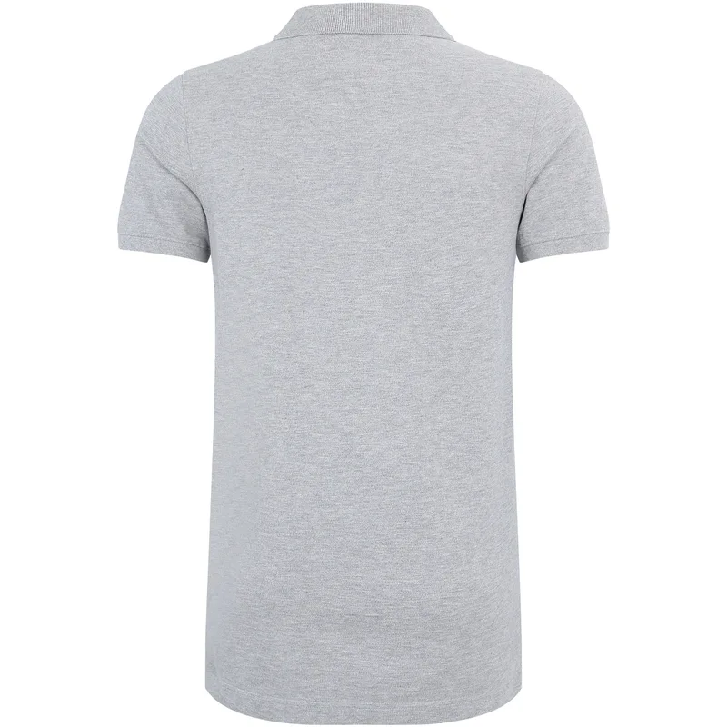 Tommy Hilfiger Футболка-поло мужская ore gray — фото 4