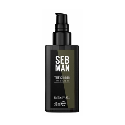 

Sebastian Seb Man The Groom Масло для волос и бороды 30 мл Sebastian Professional