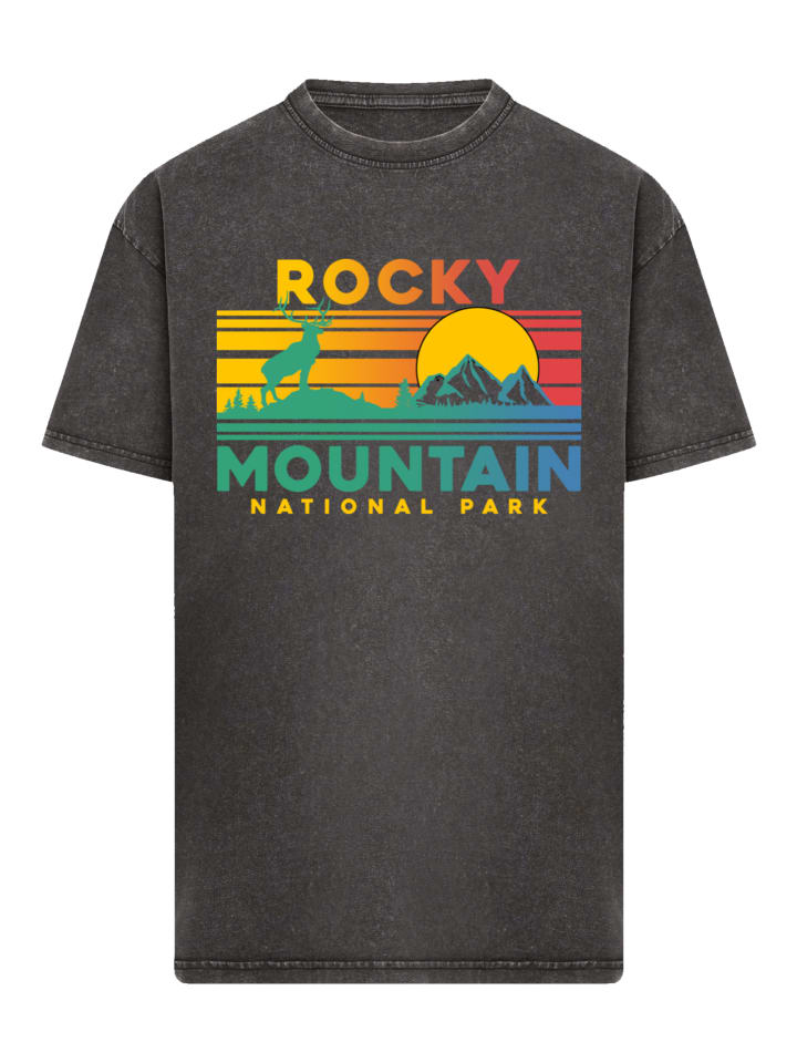 

Футболка oversize с изображением заката в Скалистых горах (Национальные парки США) черного цвета F4NT4STIC, Черный, Футболка oversize с изображением заката в Скалистых горах (Национальные парки США) черного цвета F4NT4STIC