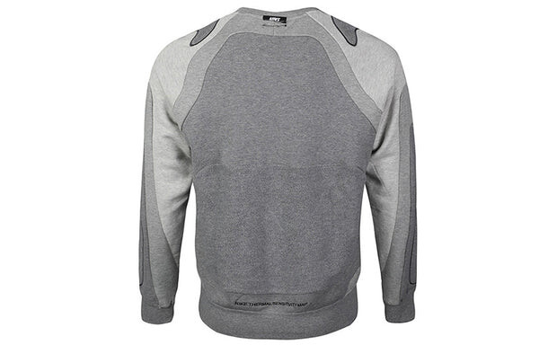 Толстовка sportswear nsw sports round neck pullover gray Nike, серый — фото 2