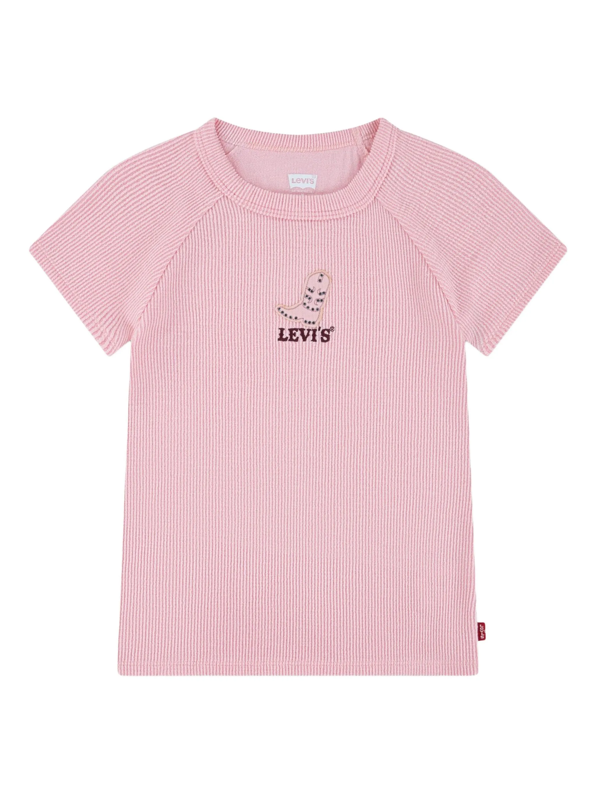 

Топ с рисунком реглан Levi'S Kids, розовый