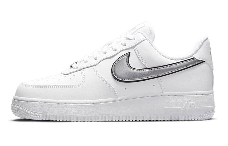 

Кроссовки Nike Air Force 1 Low '07, белый/серебристый