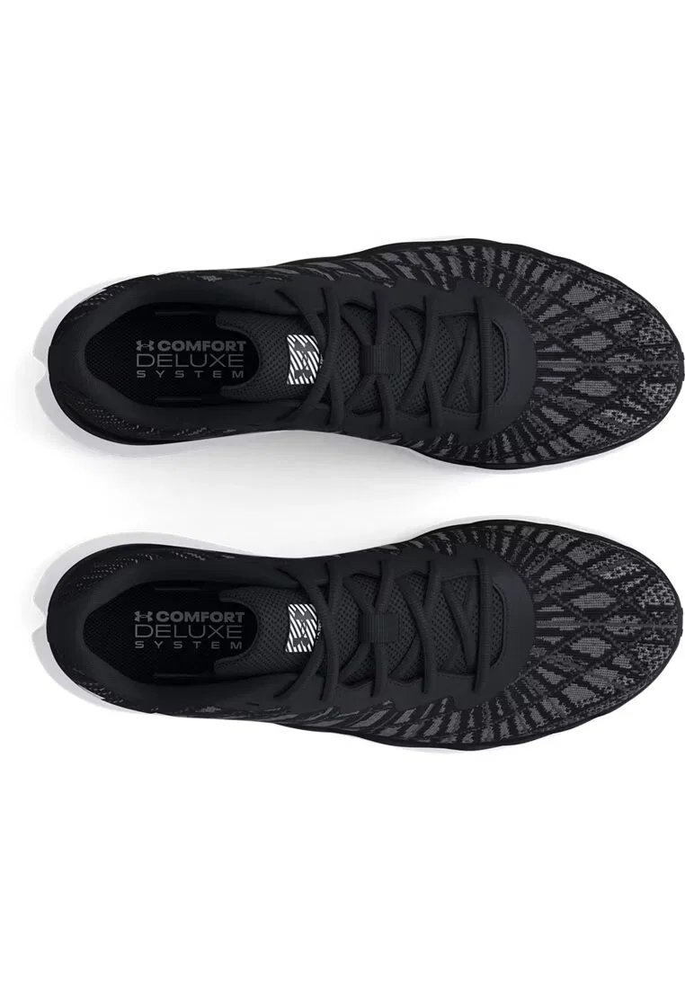 Кроссовки, легкие и дышащие, Charged Breeze 2, Under Armour, белый/черный/серый — фото 3