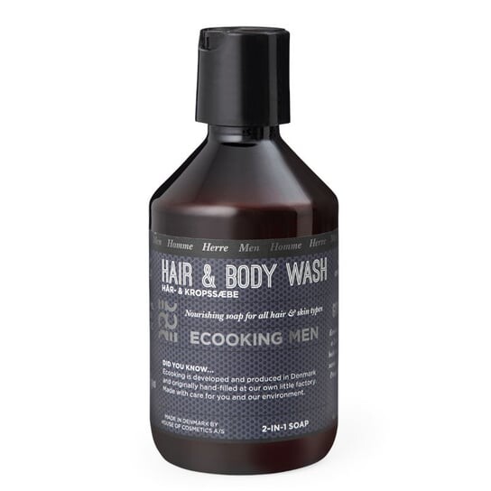 

Гель для душа и шампунь для волос 2в1 для мужчин 250мл Men Hair & Body, Ecooking
