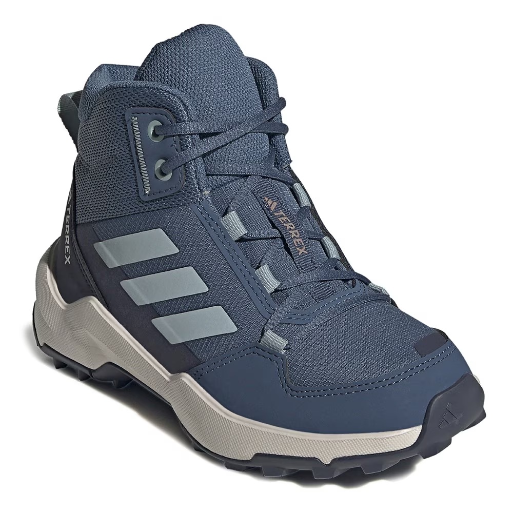 

Детская хайкинговая обувь на половину голени terrex ax4 от Adidas для малышей и подростков, blue/ grey/ navy