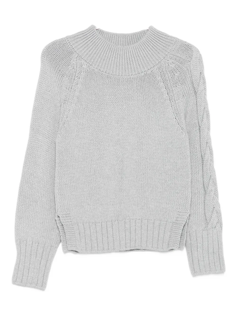 

Свитер в рубчик Intrecci, серый