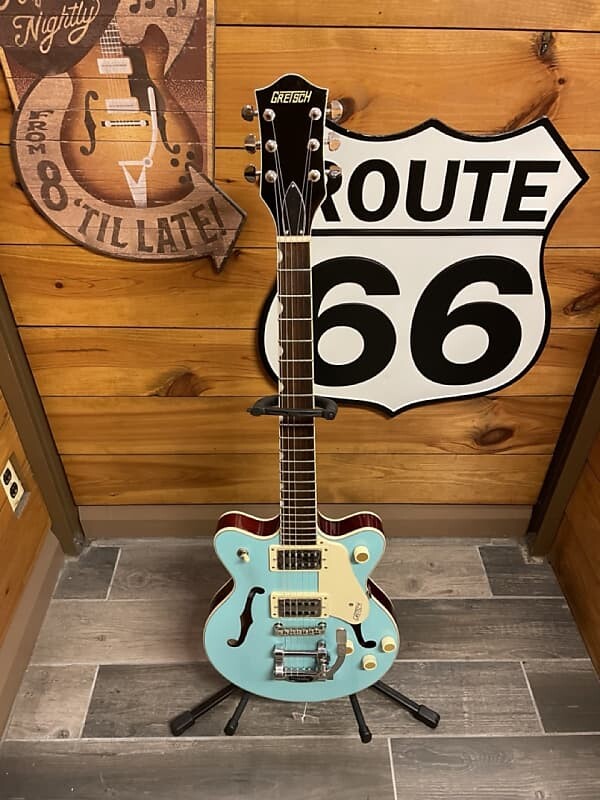 

Электрогитара Gretsch G2655TStreamliner Center Block Jr. Double Cut Tropico