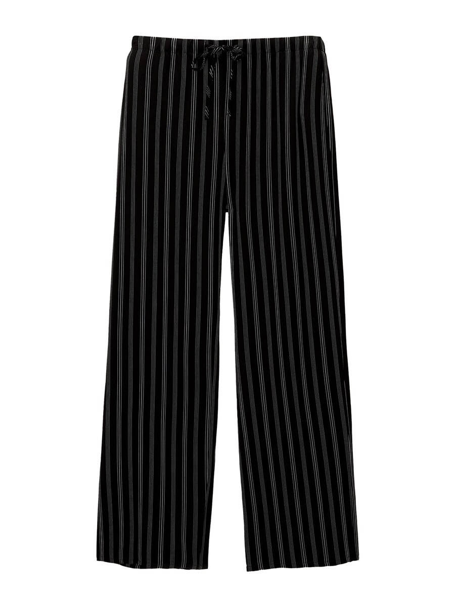 

Широкие брюки Pull&Bear, черный
